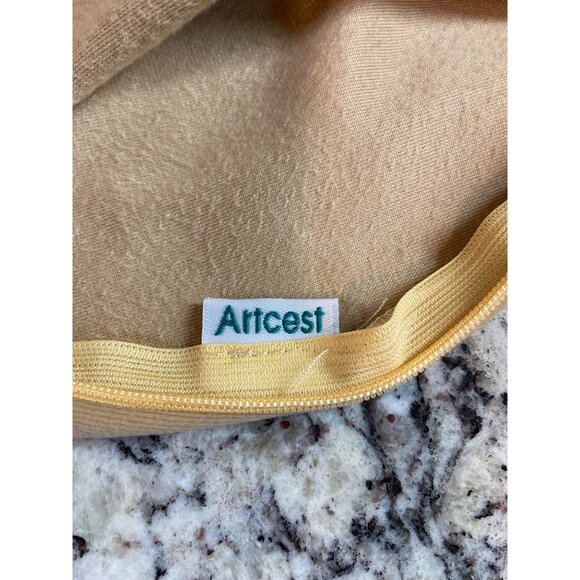 Artcest Throw Pillow Covers Beige Velvet Set Of 2 Hidden Zipper 13 X 13 - Picture 5 of 5